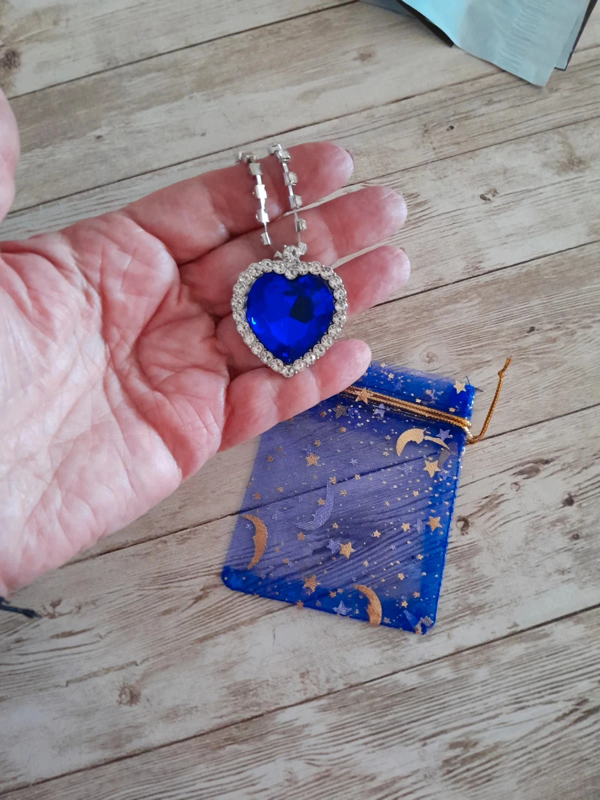 Titanic ketting, oceaanhartketting gedragen door Rose in de film – photo 5